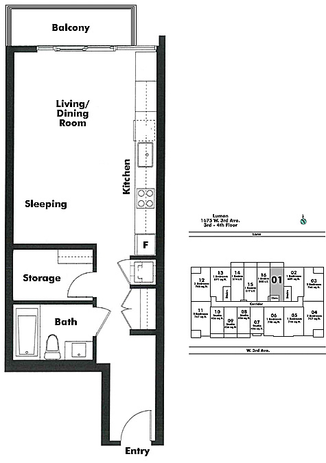 Floor plan 301