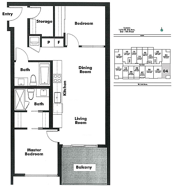 Floor plan 404