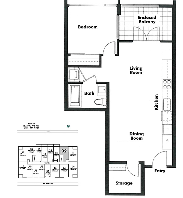 Floor plan 302
