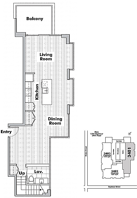 Floor plan 3401