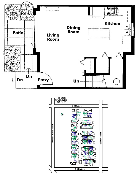 Floor plan Unit 20