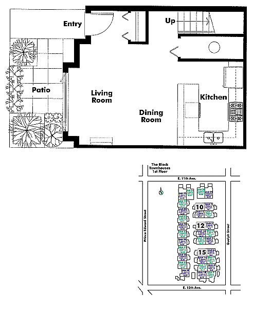 Floor plan Unit 10