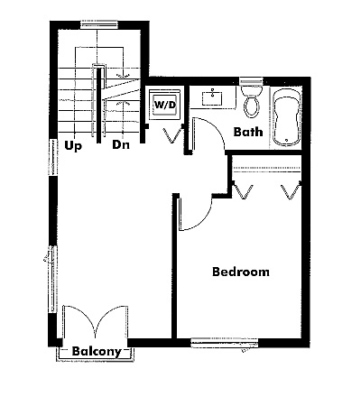 Floor plan Unit 28
