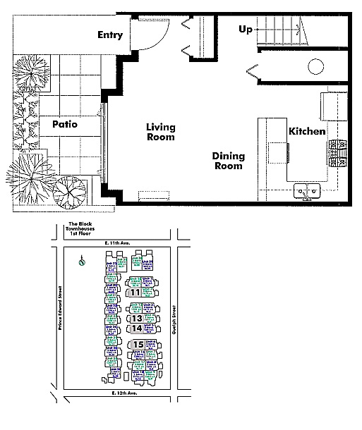 Floor plan Unit 14