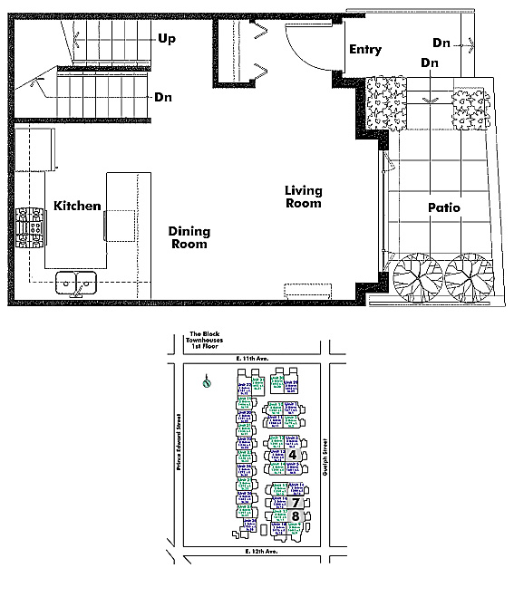 Floor plan Unit 8