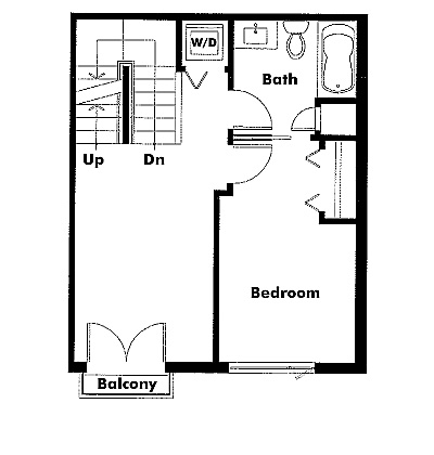 Floor plan Unit 17