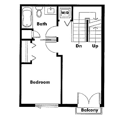 Floor plan Unit 5