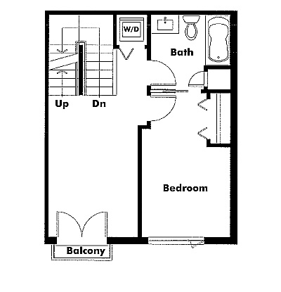 Floor plan Unit 14