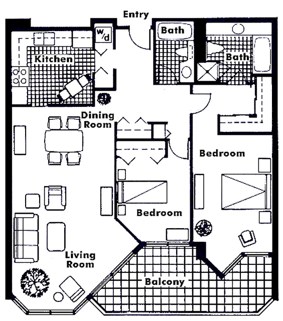 Floor plan 314