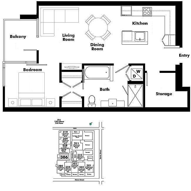 Floor plan 306