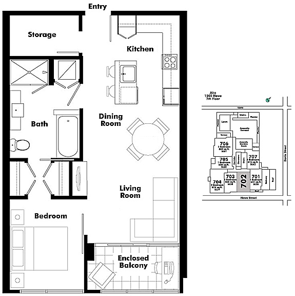 Floor plan 702
