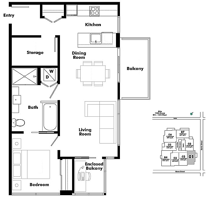 Floor plan 901