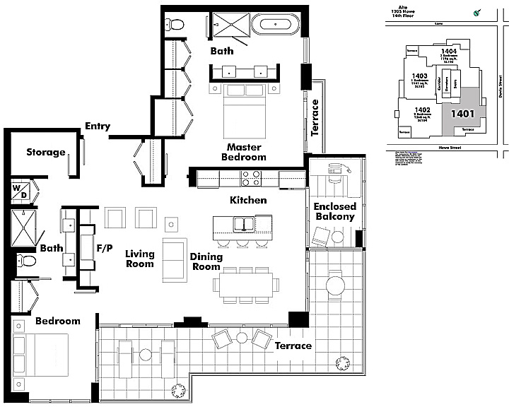 Floor plan 1401