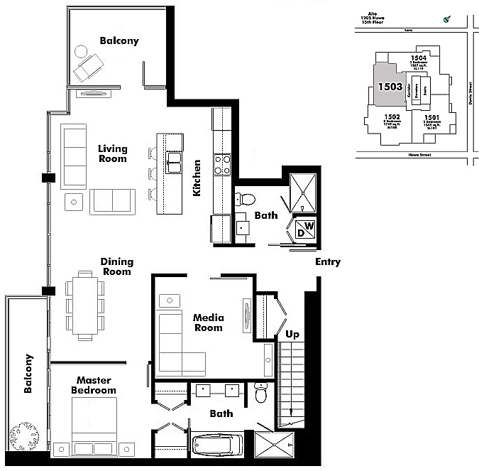 Floor plan 1503