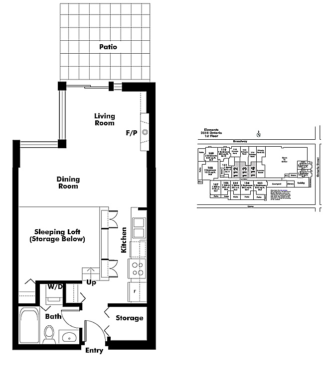 Floor plan 112