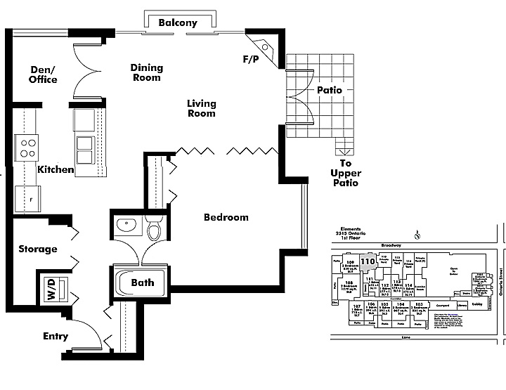 Floor plan 110