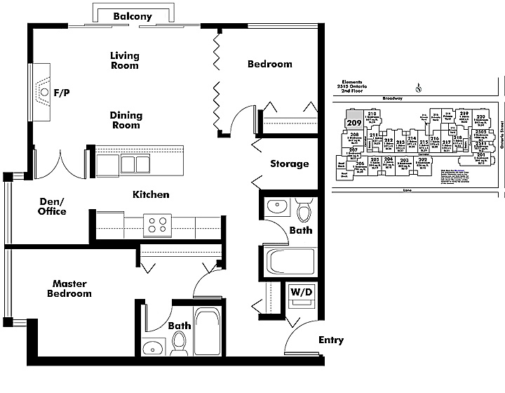 Floor plan 209