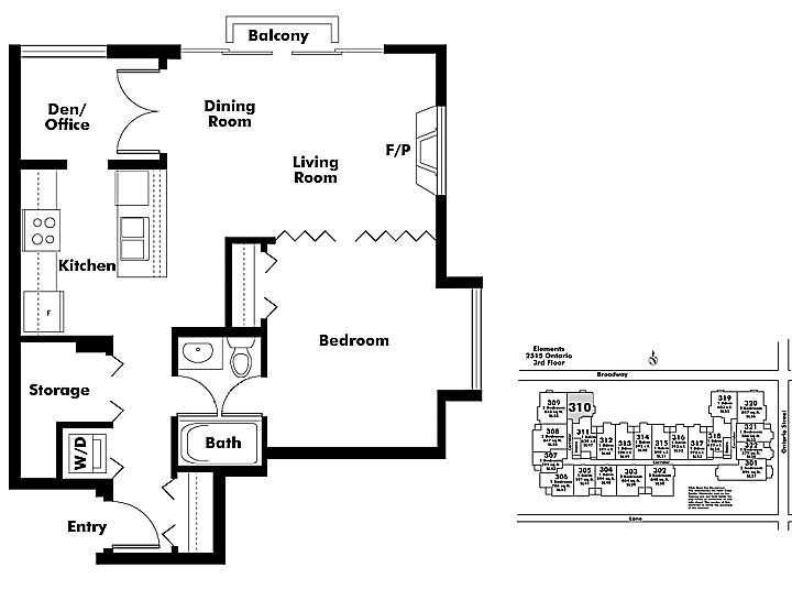 Floor plan 310