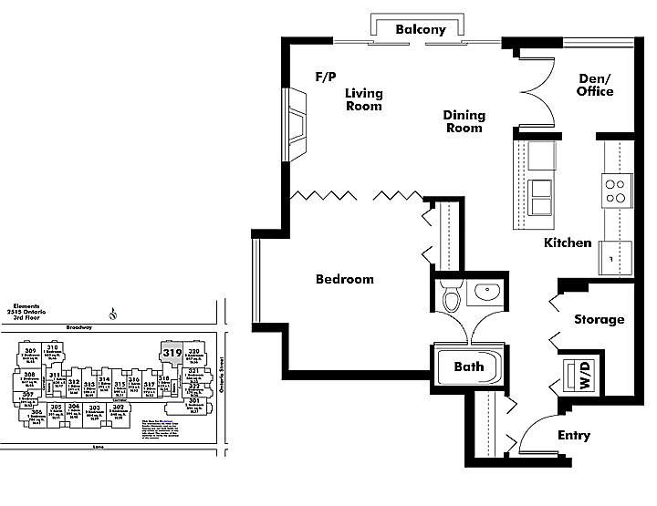 Floor plan 319