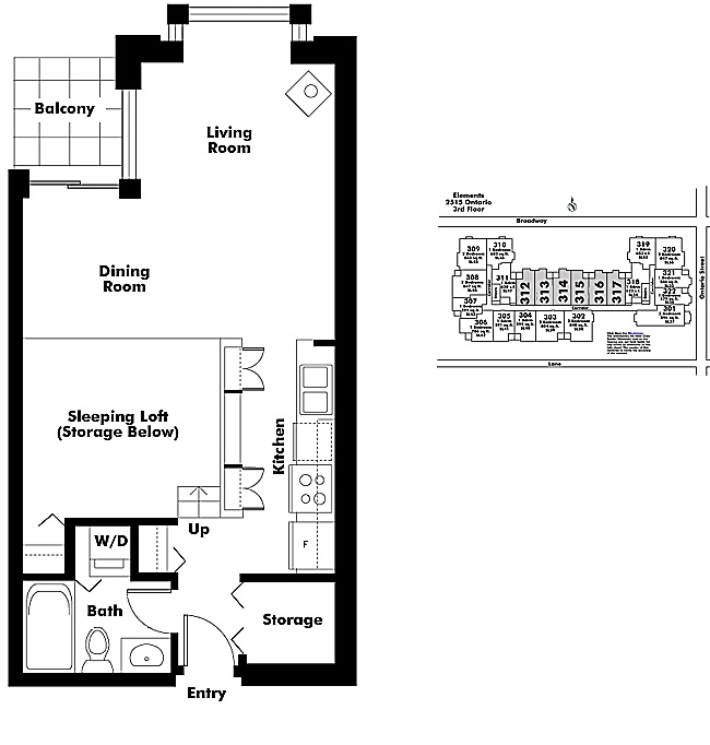 Floor plan 312