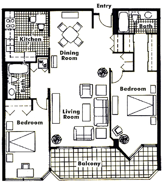Floor plan 518