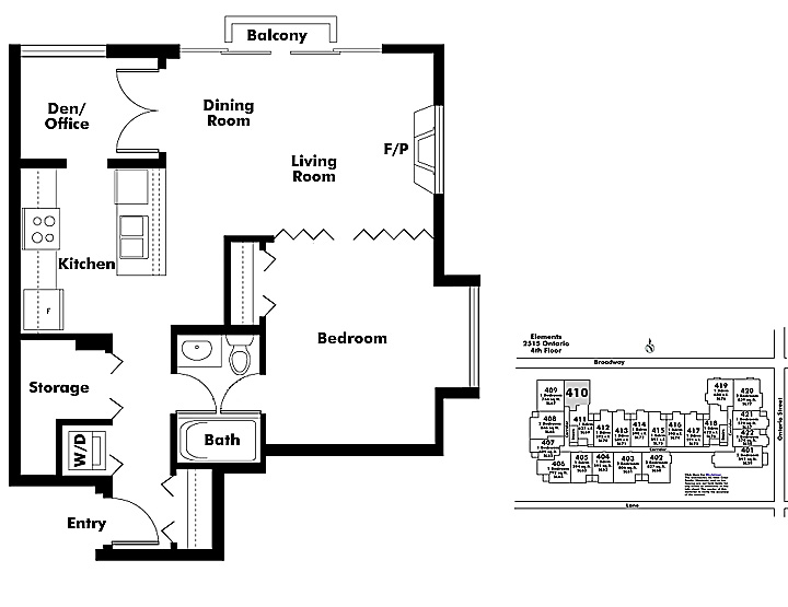 Floor plan 410