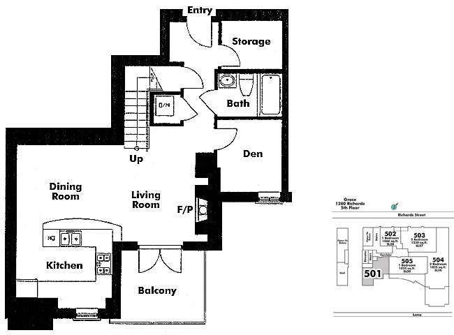 Floor plan 501