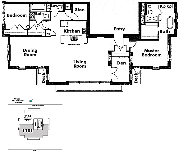 Floor plan 1101