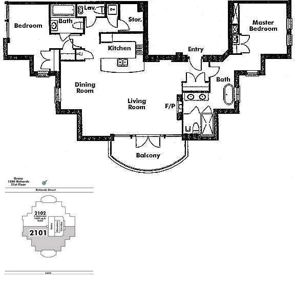Floor plan 2101