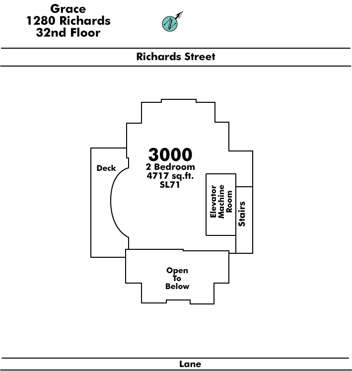 Floor plan 3000