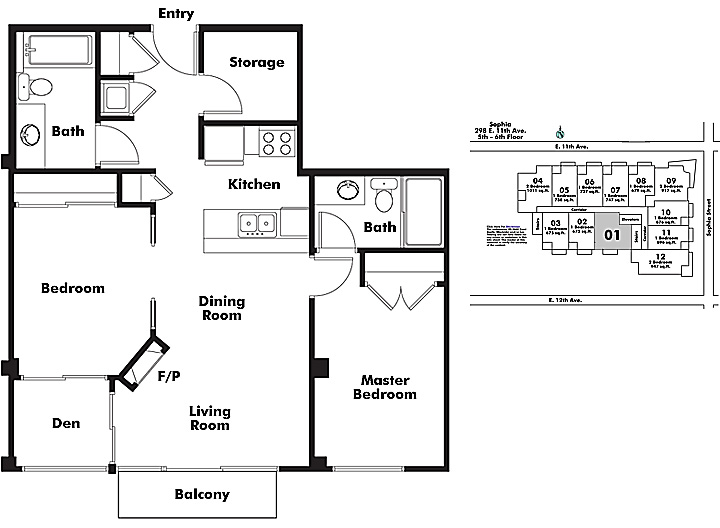 Floor plan 201