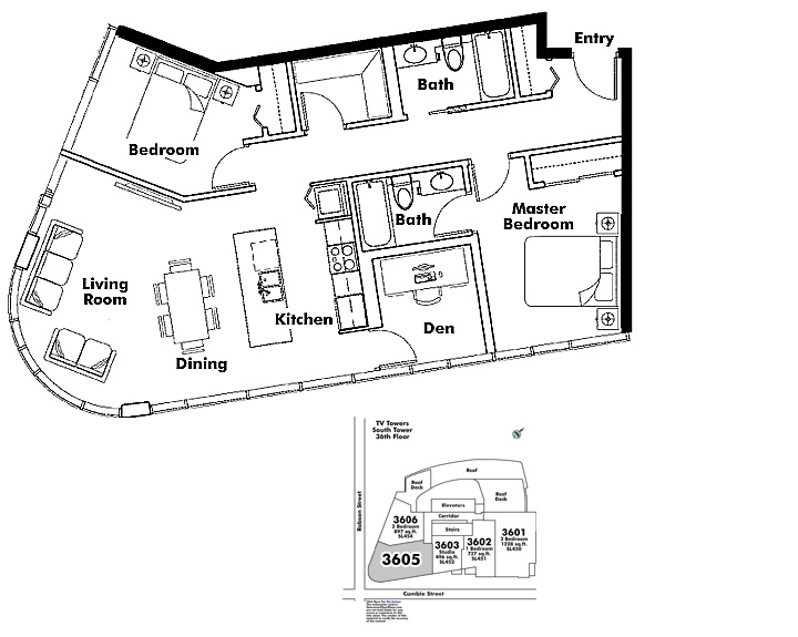 Floor plan 3605