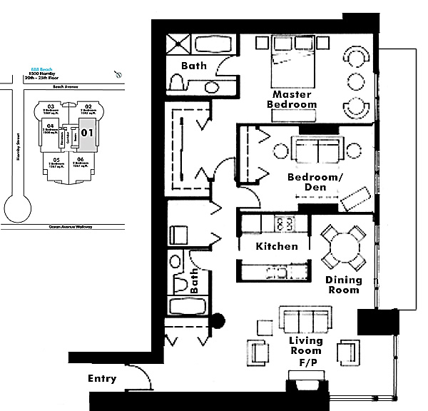 Floor plan 2001