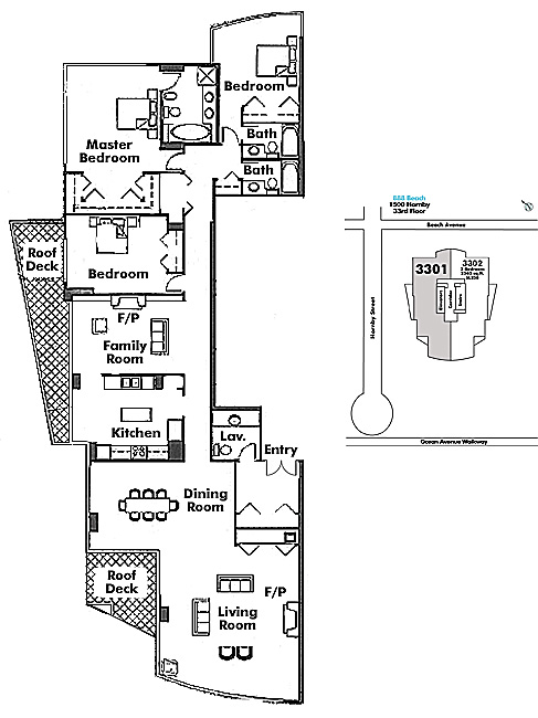 Floor plan 3301
