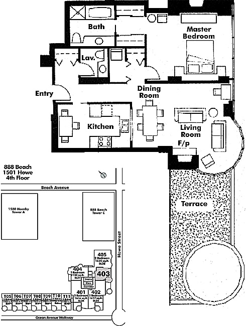 Floor plan 403