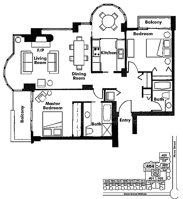 Floor plan 404