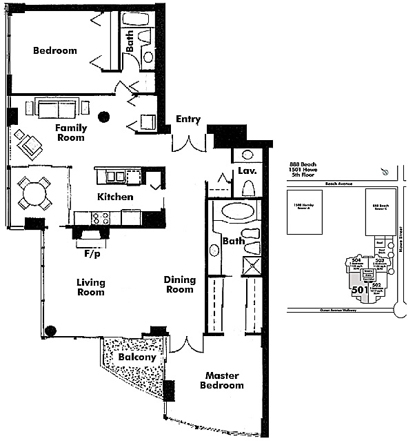 Floor plan 501