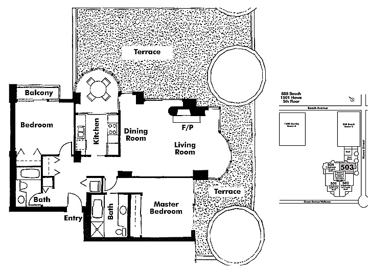 Floor plan 503