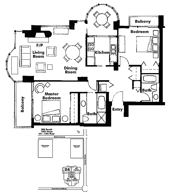 Floor plan 1304