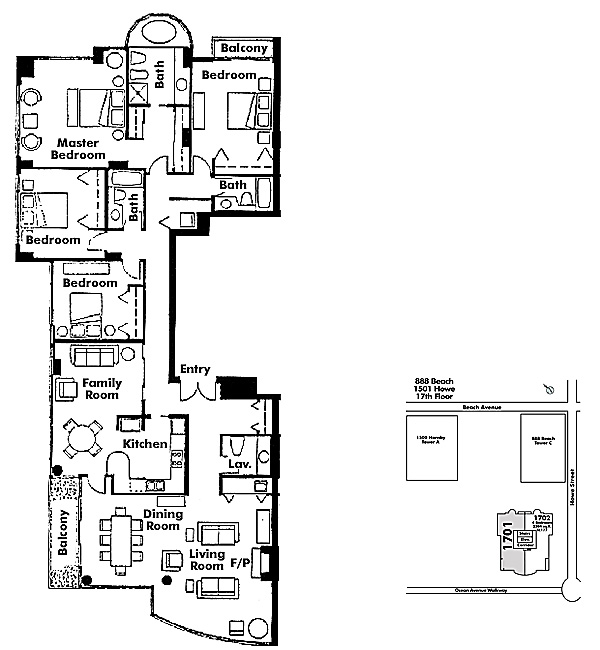 Floor plan 1701