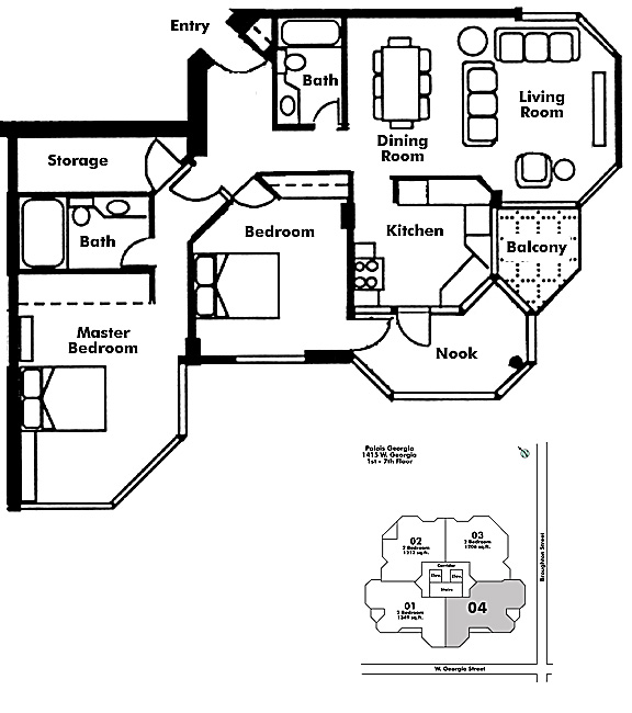 Floor plan 404