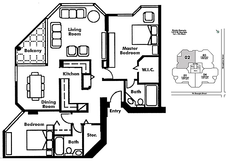 Floor plan 502