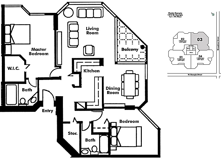 Floor plan 403