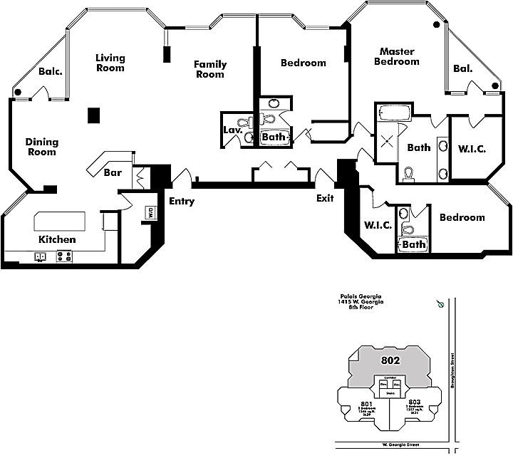Floor plan 802