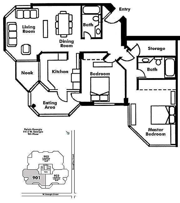 Floor plan 901