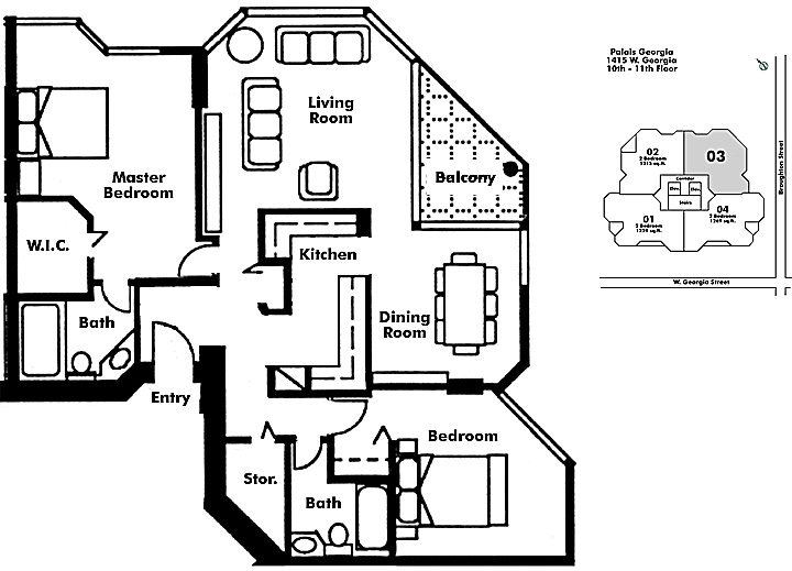 Floor plan 1103