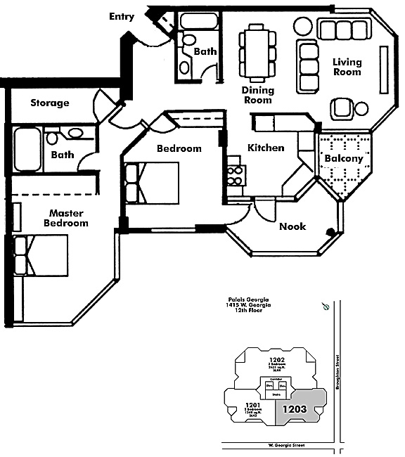 Floor plan 1203