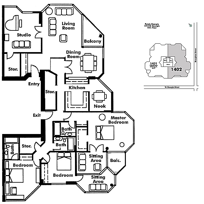 Floor plan 1403