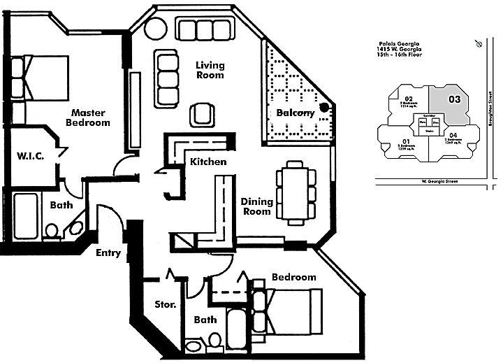Floor plan 1503