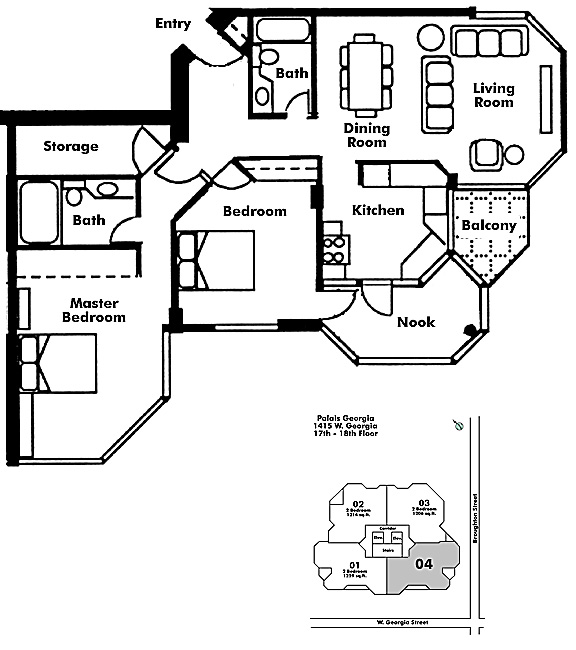 Floor plan 1704